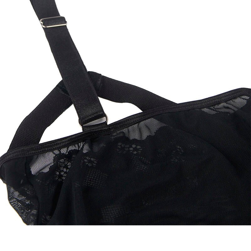 SUBBLIME - TEDDY COM ALA LIGA DETALHE PEITO PRETO S/M - Toys "n" Us