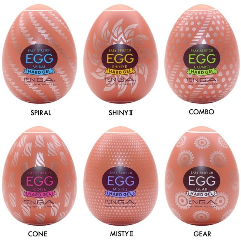 TENGA - PACOTE DE OVOS MASTURBADOR HARD BOILED 6 UNIDADES - Toys "n" Us