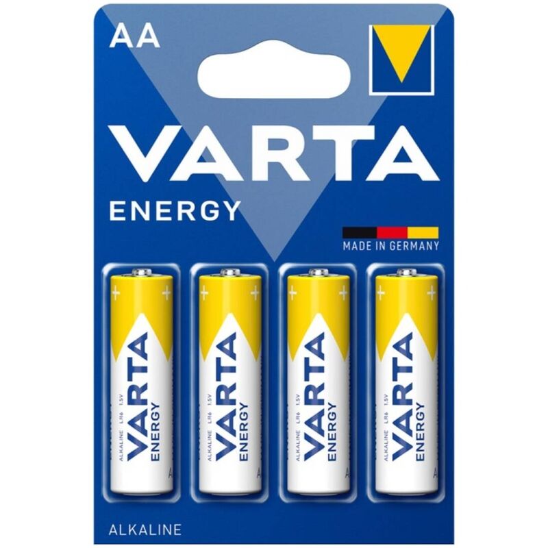 VARTA - ENERGY ALKALINE BATTERY AA LR6 BLISTER*4 - Toys "n" Us