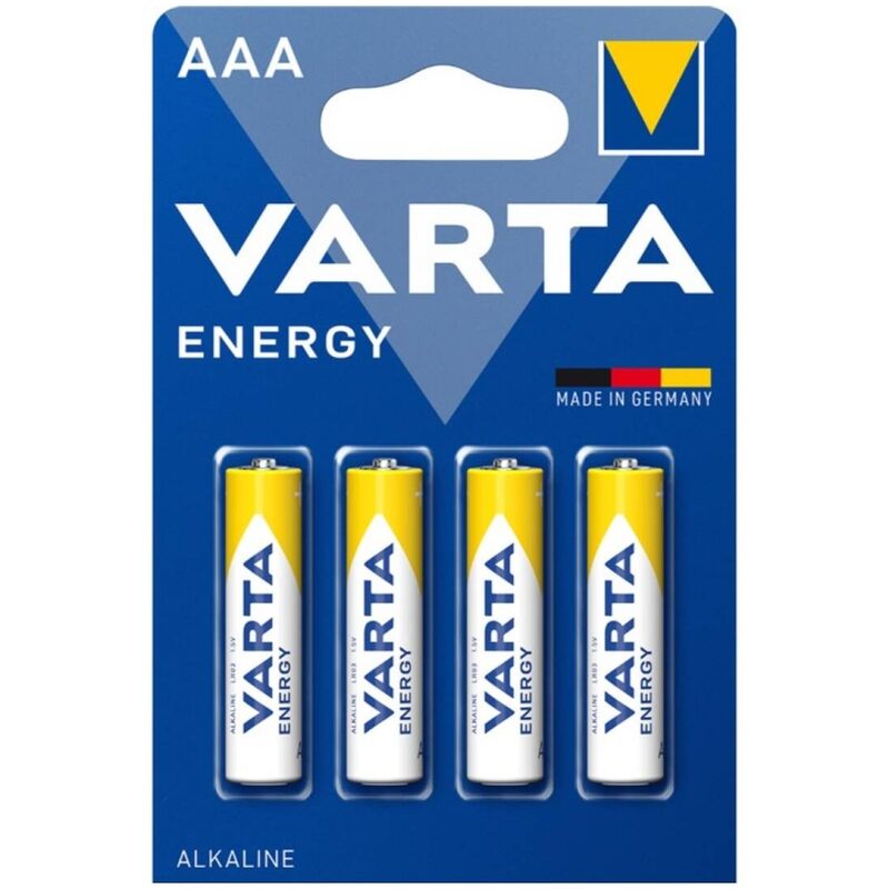 VARTA - ENERGY ALKALINE BATTERY AAA LR03 BLISTER*4 - Toys "n" Us