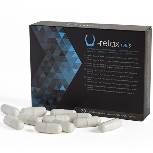 500 COSMETICS - U - RELAX CAPSULES RELAXATION AND ANXIETY REDUCTION - 30 CAPSULES. - Toys "n" Us