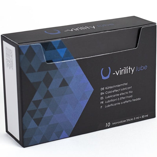 500 COSMETICS - U - VIRILITY LUBE COLD EFFECT LUBRICANT 10 X 5 ML - Toys "n" Us