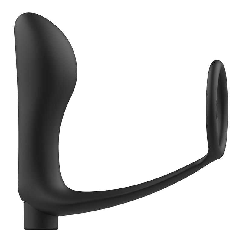 ADDICTED TOYS - ANEL DE PÊNIS COM CONTROLE REMOTO PLUG ANAL PRETO RECARREGVEL - Toys "n" Us