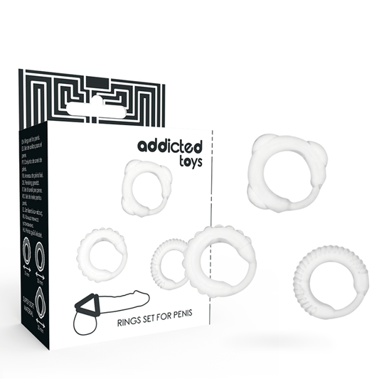 ADDICTED TOYS - C - RING SET CLARO - Toys "n" Us