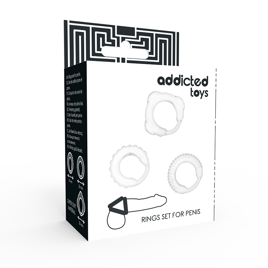 ADDICTED TOYS - C - RING SET CLARO - Toys "n" Us