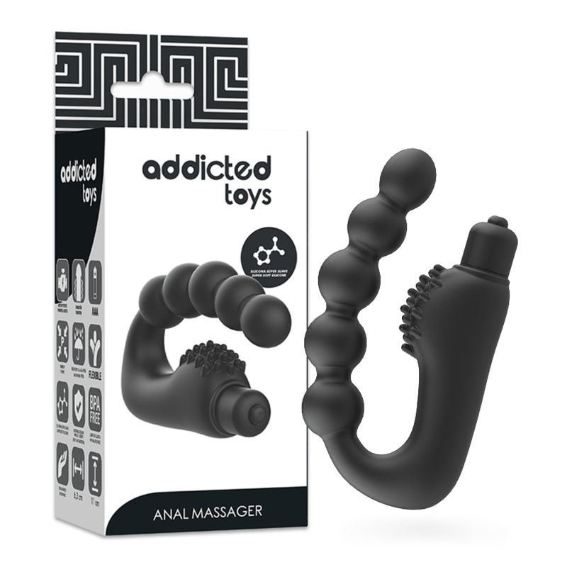ADDICTED TOYS - MASSAGER ANAL PROSTTICO COM VIBRAO - Toys "n" Us