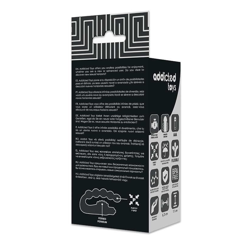 ADDICTED TOYS - MASSAGER ANAL PROSTTICO COM VIBRAO - Toys "n" Us