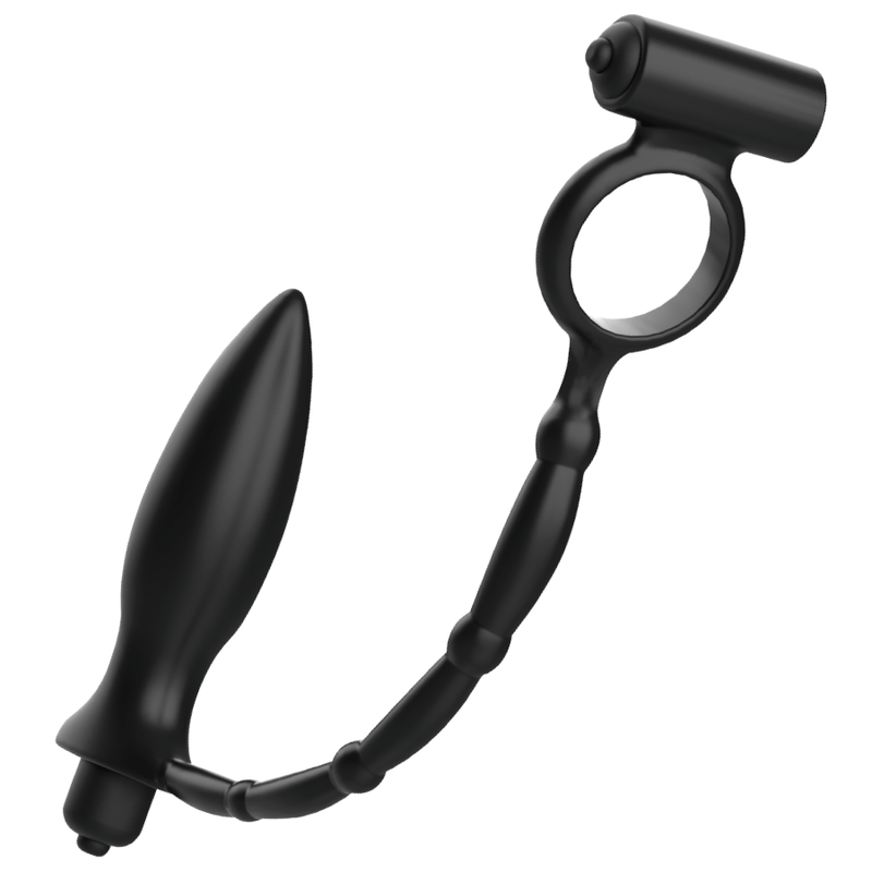 ADDICTED TOYS - PLUG ANAL COM ANEL VIBRATÓRIO - Toys "n" Us