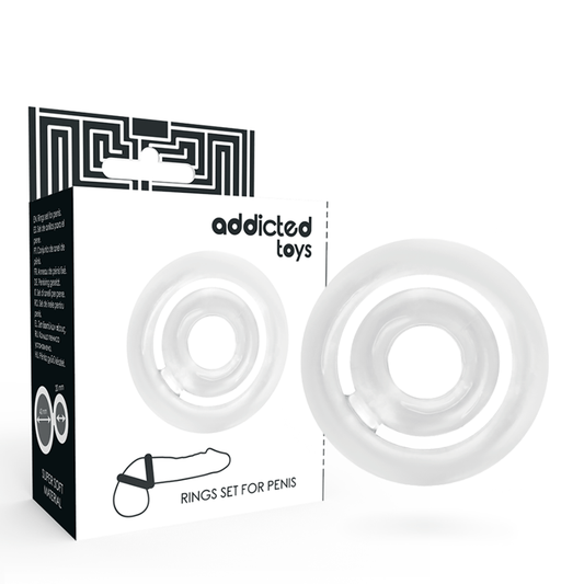 ADDICTED TOYS - POTENZ - C - RING PÊNIS TRANSPARENTE - Toys "n" Us