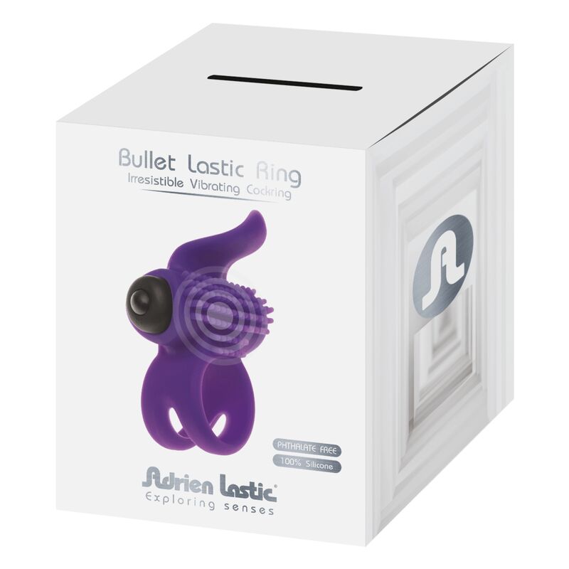 ADRIEN LASTIC - BULLET LASTIC VIOLET VIBRATOR RING - Toys "n" Us