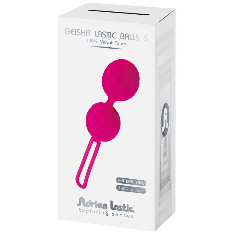 ADRIEN LASTIC - GEISHA LASTIC SILICONE BALLS SIZE S FUCHSIA - Toys "n" Us