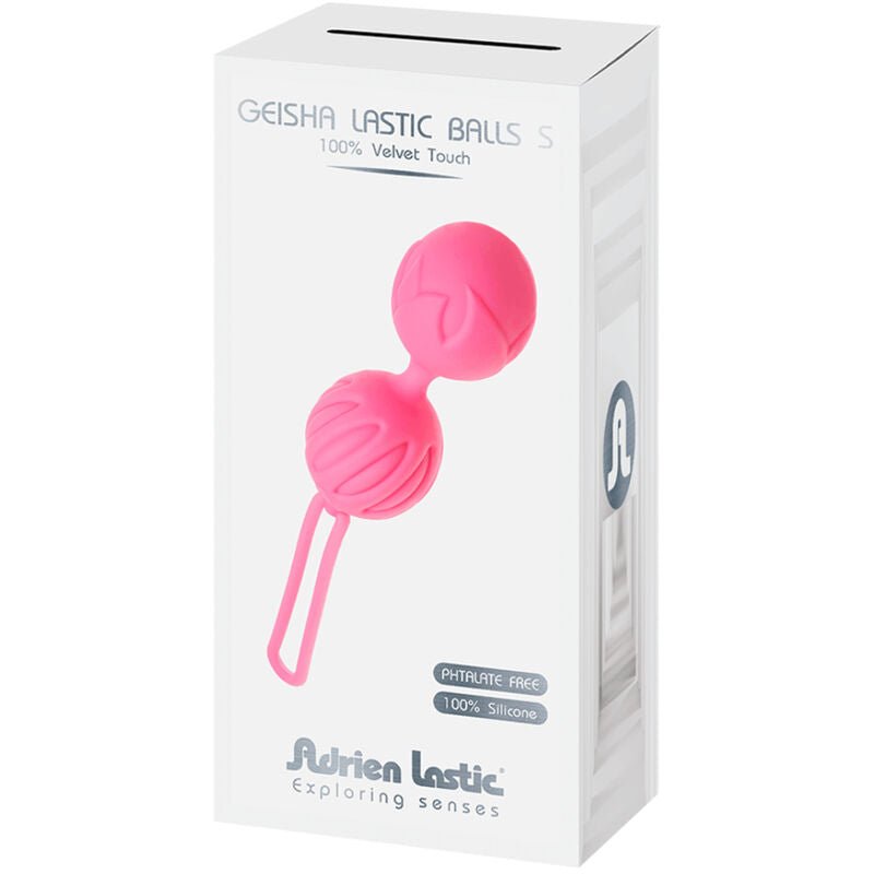 ADRIEN LASTIC - GEISHA LASTIC SILICONE BALLS SIZE S PINK - Toys "n" Us