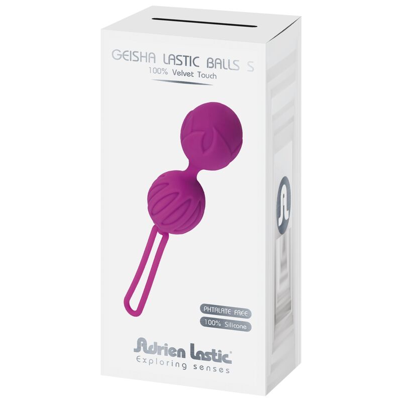 ADRIEN LASTIC - GEISHA LASTIC SILICONE BALLS SIZE S VIOLET - Toys "n" Us