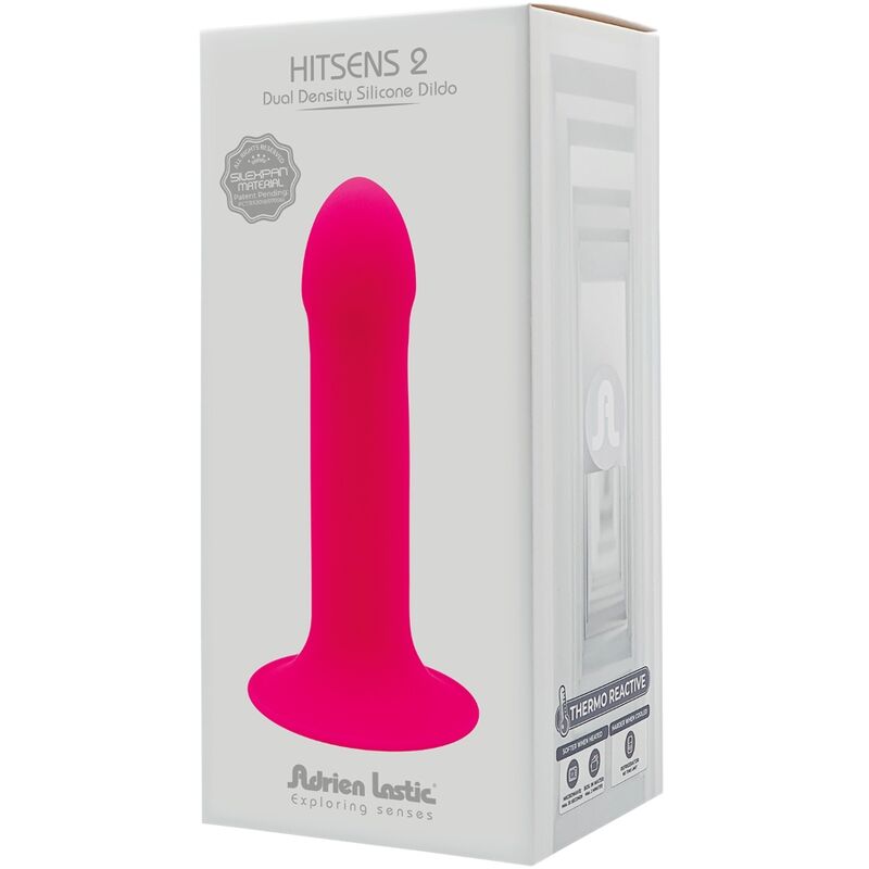 ADRIEN LASTIC - HITSENS 2 SILICONE DILDO PINK - Toys "n" Us