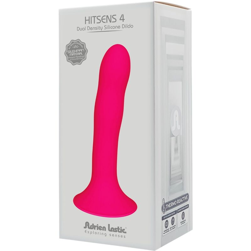 ADRIEN LASTIC - HITSENS 4 SILICONE DILDO FUCHSIA - Toys "n" Us