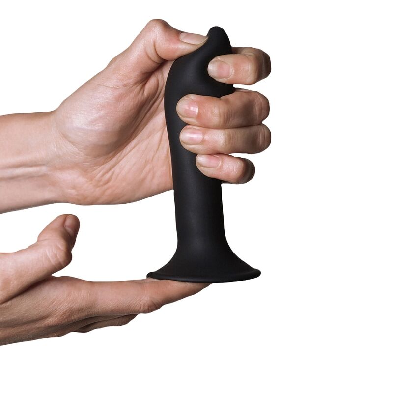 ADRIEN LASTIC - HITSENS 5 SILICONE DILDO BLACK - Toys "n" Us