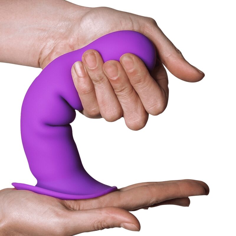 ADRIEN LASTIC - HITSENS VIBE 3 SILICONE DILDO VIOLET - Toys "n" Us