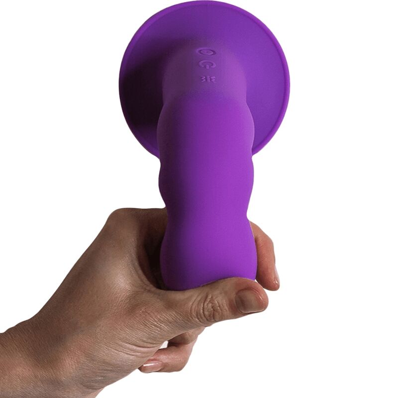 ADRIEN LASTIC - HITSENS VIBE 3 SILICONE DILDO VIOLET - Toys "n" Us