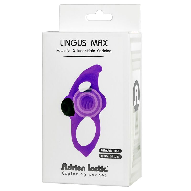 ADRIEN LASTIC - LINGUS MAX VIOLET VIBRATOR RING - Toys "n" Us