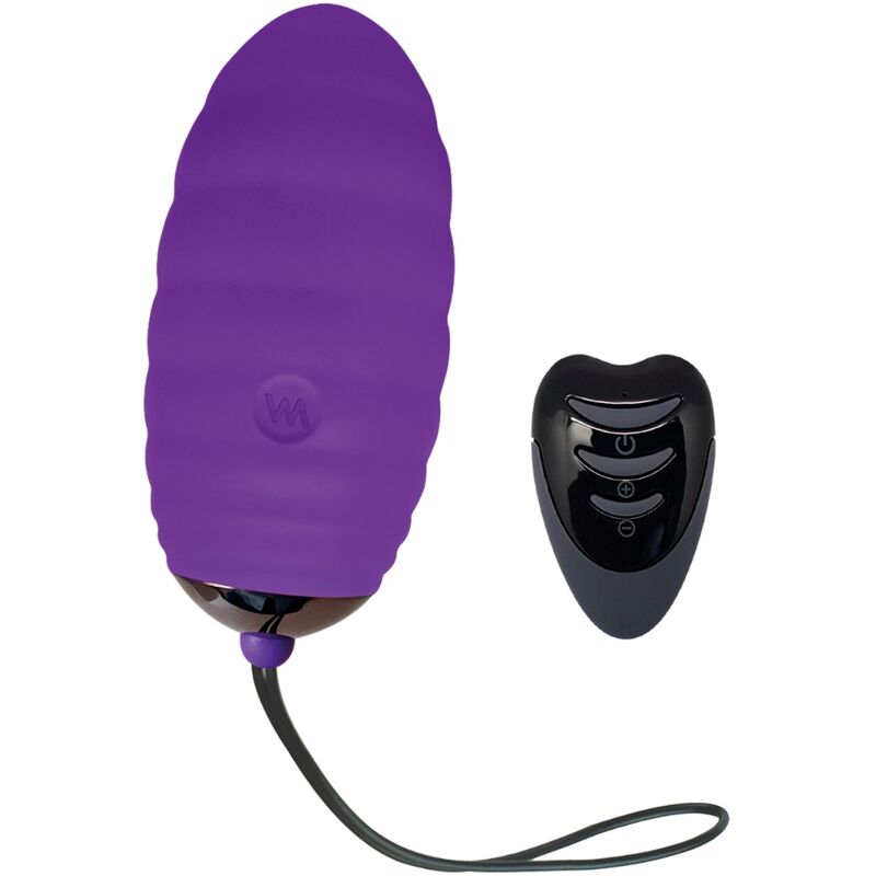 ADRIEN LASTIC - OCEAN BREEZE 2.0 RECHARGEABLE VIBRATING EGG REMOTE CONTROL VIOLET - Toys "n" Us