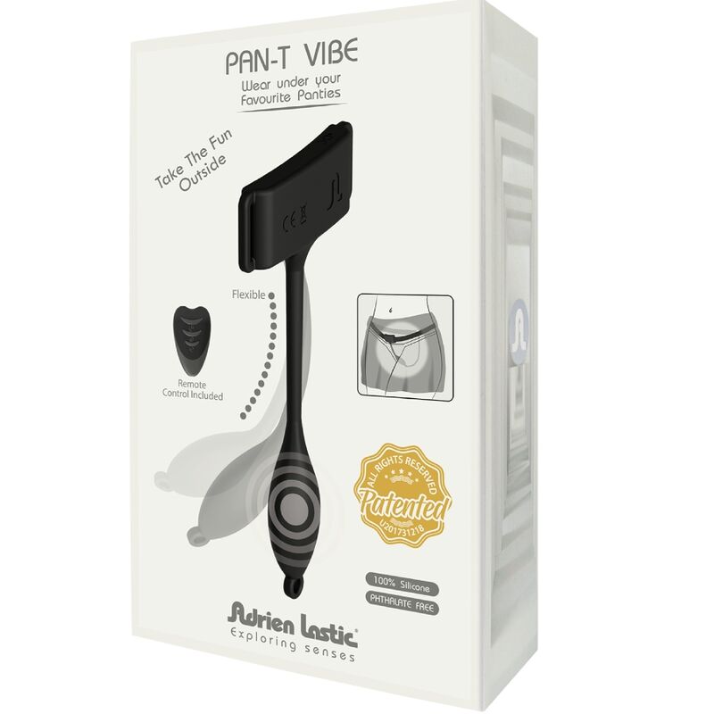 ADRIEN LASTIC - PANT VIBE FLEXIBLE PANTIES VIBRATOR REMOTE CONTROL - Toys "n" Us