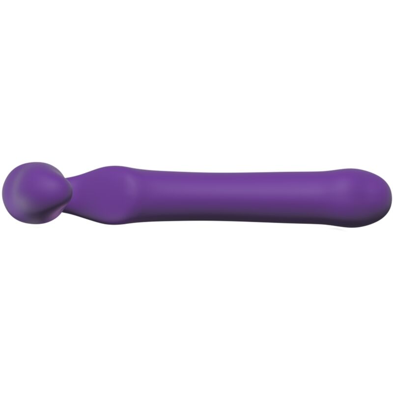ADRIEN LASTIC - QUEENS STRAP - ON FLEXIBLE VIOLET SIZE L - Toys "n" Us