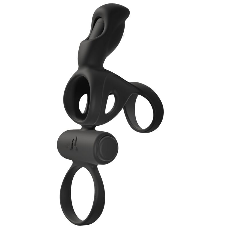 ADRIEN LASTIC - SPARTACUS RING & PENIS SHEATH WITH VIBRATOR - Toys "n" Us