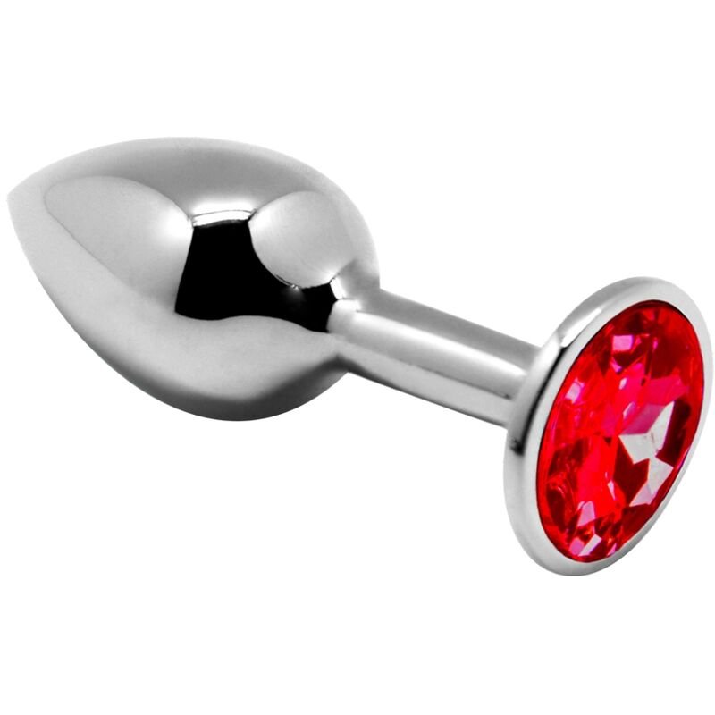 ALIVE - ANAL PLEASURE MINI PLUG METAL RED SIZE S - Toys "n" Us