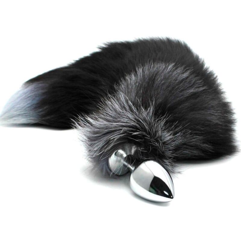 ALIVE - ANAL PLEASURE PLUG METAL FOX TAIL SIZE M - Toys "n" Us