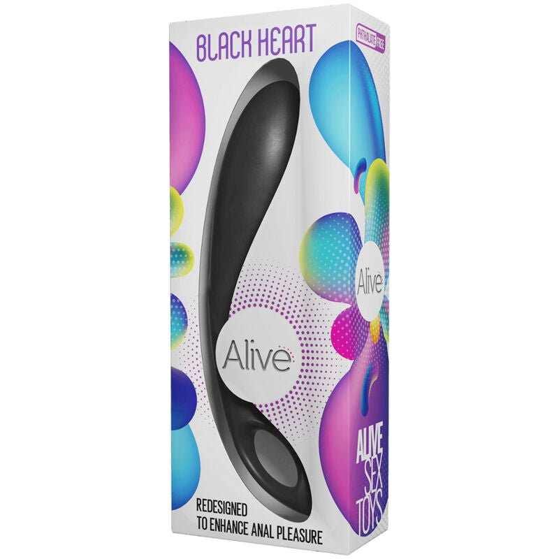 ALIVE - BLACK HEART TEAL ANAL STIMULATOR - Toys "n" Us