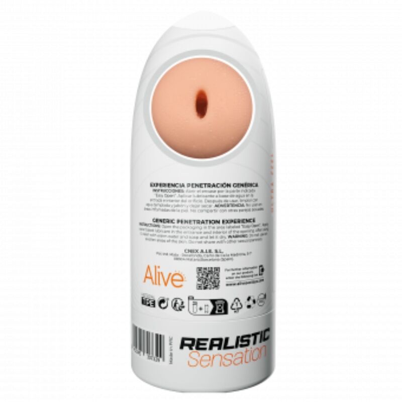ALIVE - FLEX MASTURBADOR MASCULINO GENÉRICO TAMANHO M - Toys "n" Us