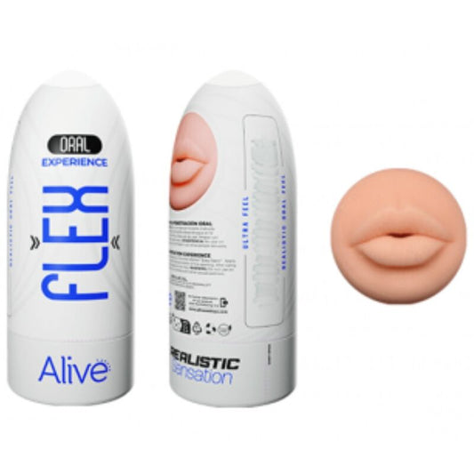 ALIVE - FLEX MASTURBADOR MASCULINO ORAL TAMANHO M - Toys "n" Us