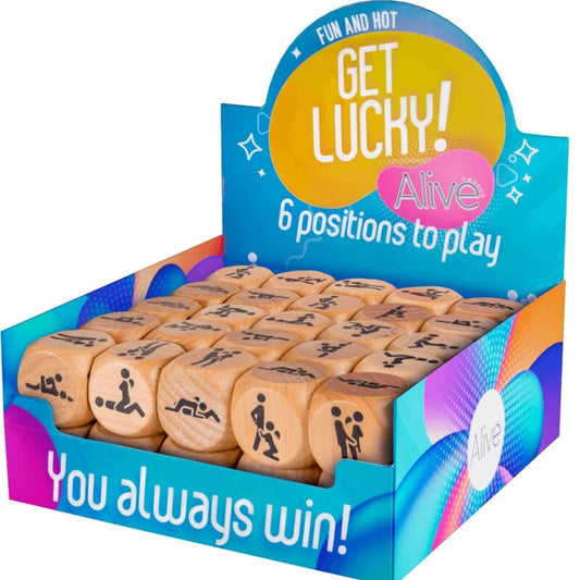 ALIVE - GET LUCKY DICE BOX 6 POSIÕES 50 UNIDADES - Toys "n" Us