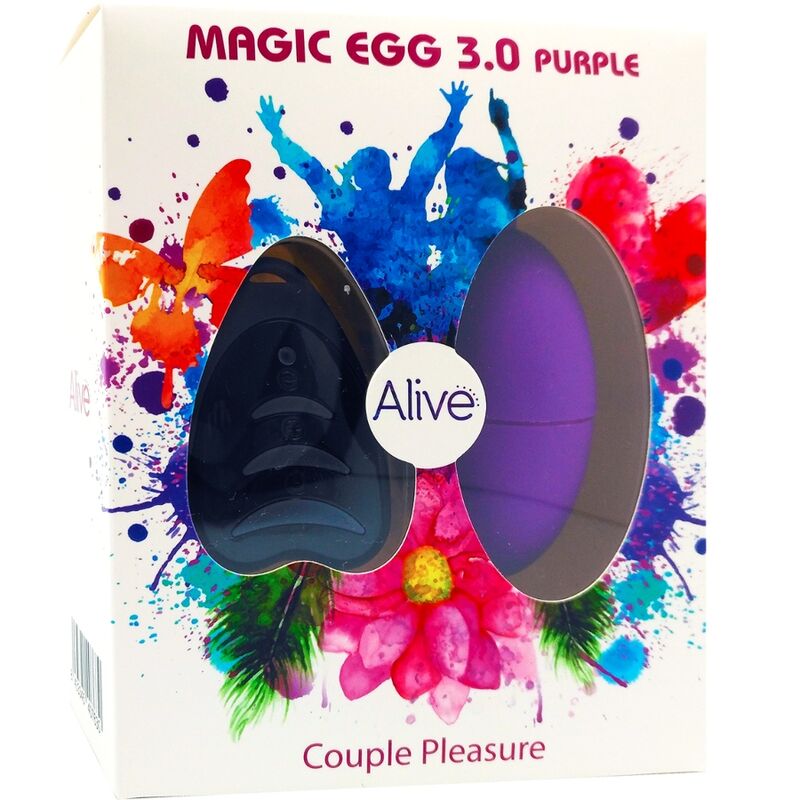 ALIVE - MAGIC EGG 3.0 VIBRATING EGG REMOTE CONTROL VIOLET - Toys "n" Us