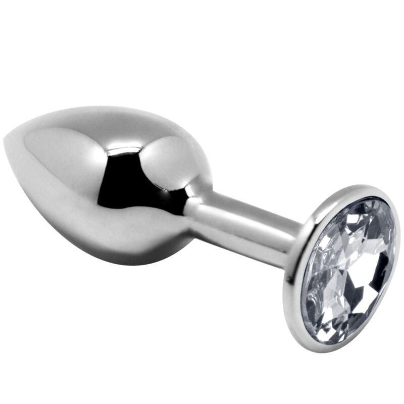 ALIVE - MINI PLUG PRAZER ANAL METAL BRANCO TAMANHO S - Toys "n" Us