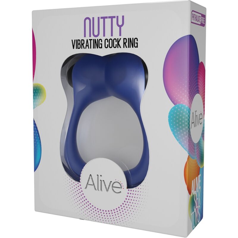 ALIVE - NUTTY VIBRATING RING BLUE - Toys "n" Us