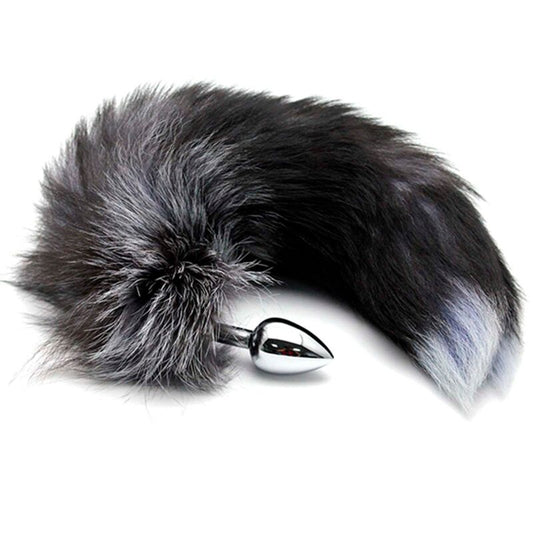 ALIVE - PLUG DE PRAZER ANAL METAL FOX TAIL TAMANHO S - Toys "n" Us