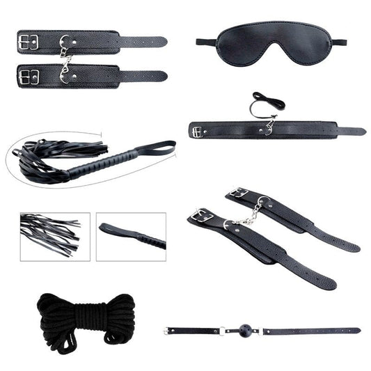 ALIVE - SECRET DESIRES KIT 7 PIECES BDSM BLACK - Toys "n" Us