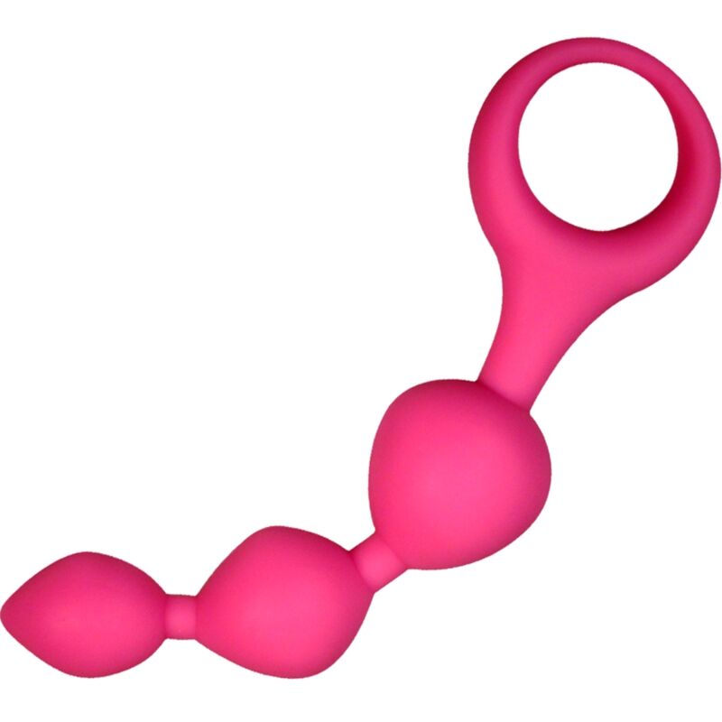 ALIVE - TRIBALL PINK SILICONE ANAL BALLS 15 CM - Toys "n" Us