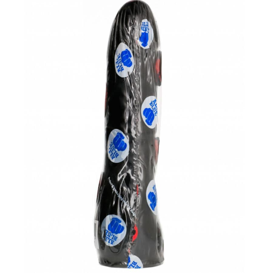 ALL BLACK - DILDO PRETO REALÍSTICO 20 CM - Toys "n" Us