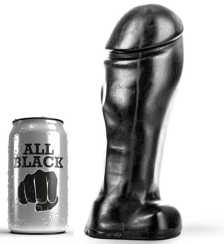 ALL BLACK - DONG 22 CM DE DEDO LARGO - Toys "n" Us