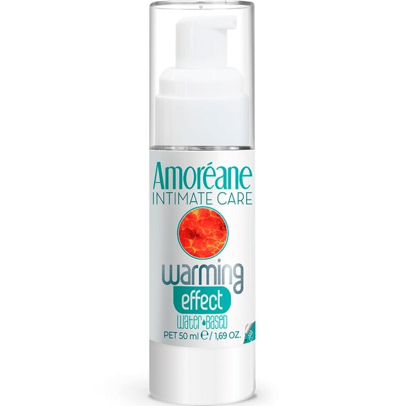 AMOREANE - LUBRIFICANTE À BASE DE ÁGUA COM EFEITO CALOR 50 ML - Toys "n" Us