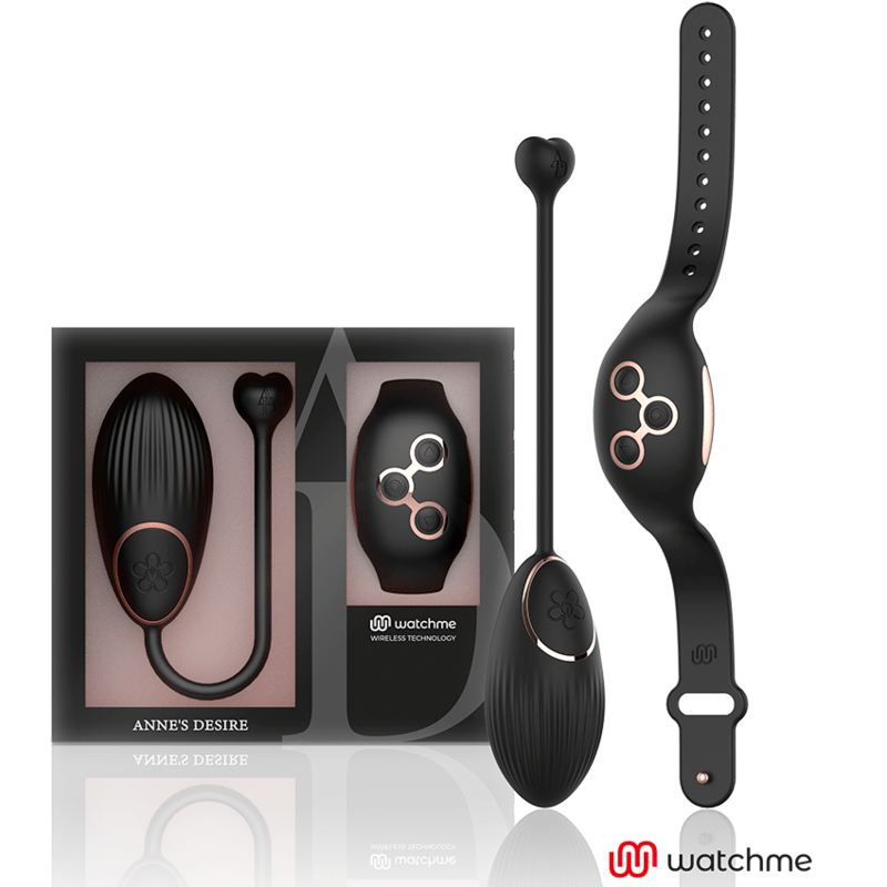 ANNE'S DESIRE - EGG TECNOLOGIA DE CONTROLE REMOTO WATCHME PRETO/OURO - Toys "n" Us