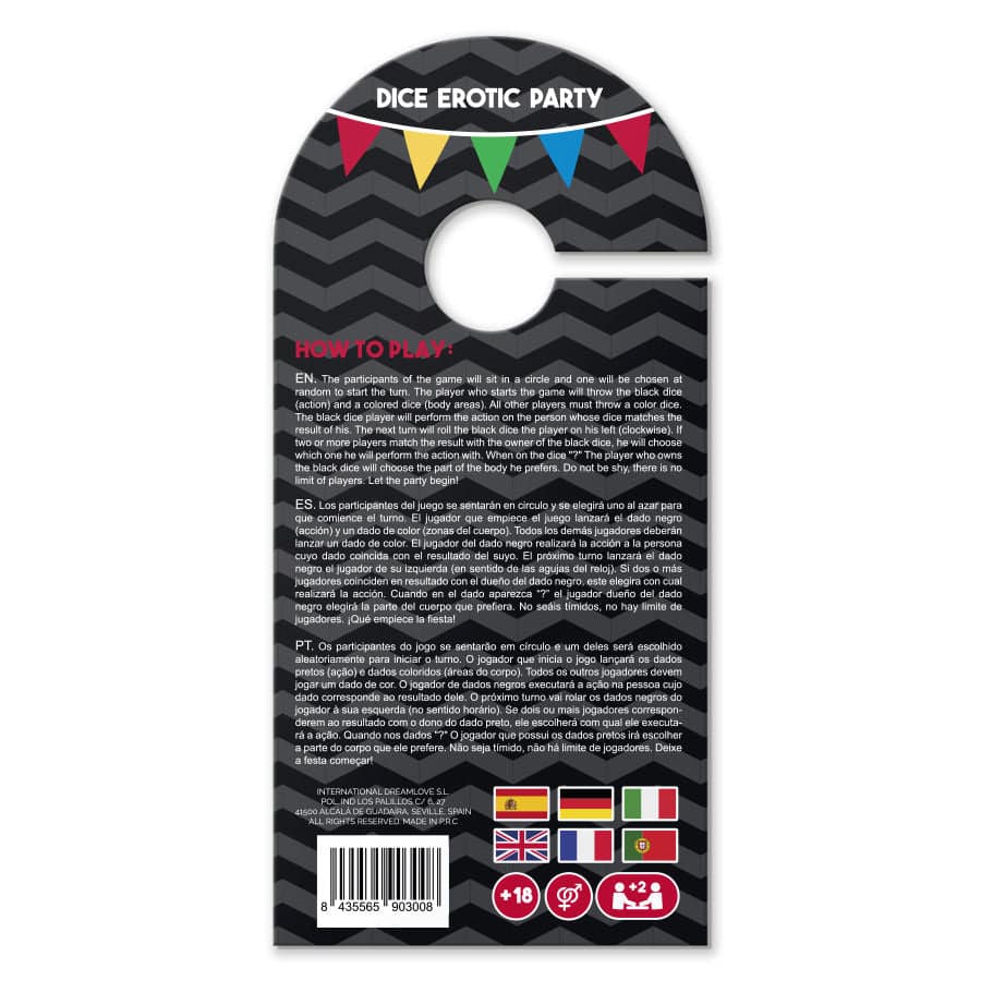 ARIA - FESTA ERÓTICA JOGO DE DADOS - Toys "n" Us