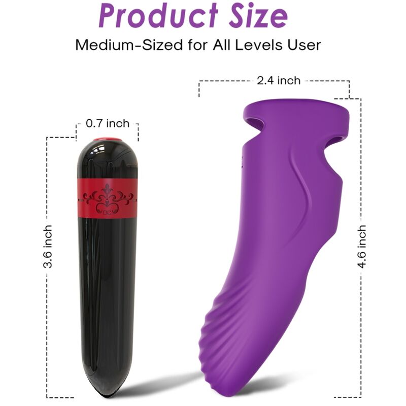 ARMONY - AURORA VIBRADOR DEDO ROXO - Toys "n" Us