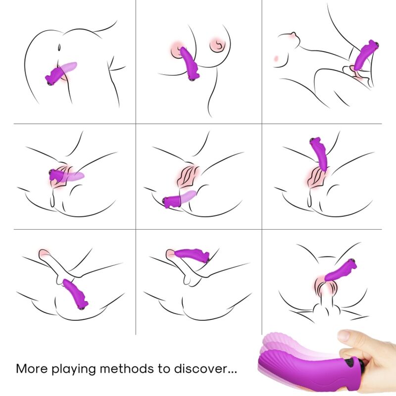 ARMONY - AURORA VIBRADOR DEDO ROXO - Toys "n" Us
