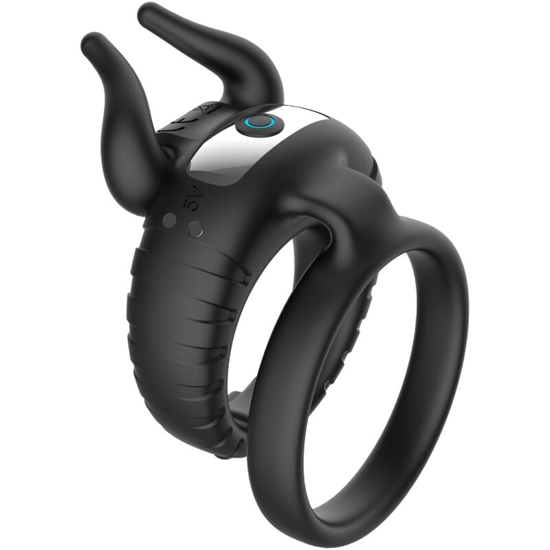 ARMONY - BULL'S PASION RING VIBRATOR 10 SPEEDS BLACK - Toys "n" Us