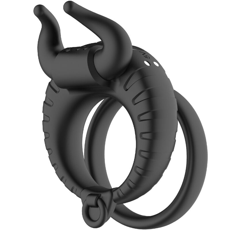 ARMONY - BULL'S PASION RING VIBRATOR 10 SPEEDS BLACK - Toys "n" Us