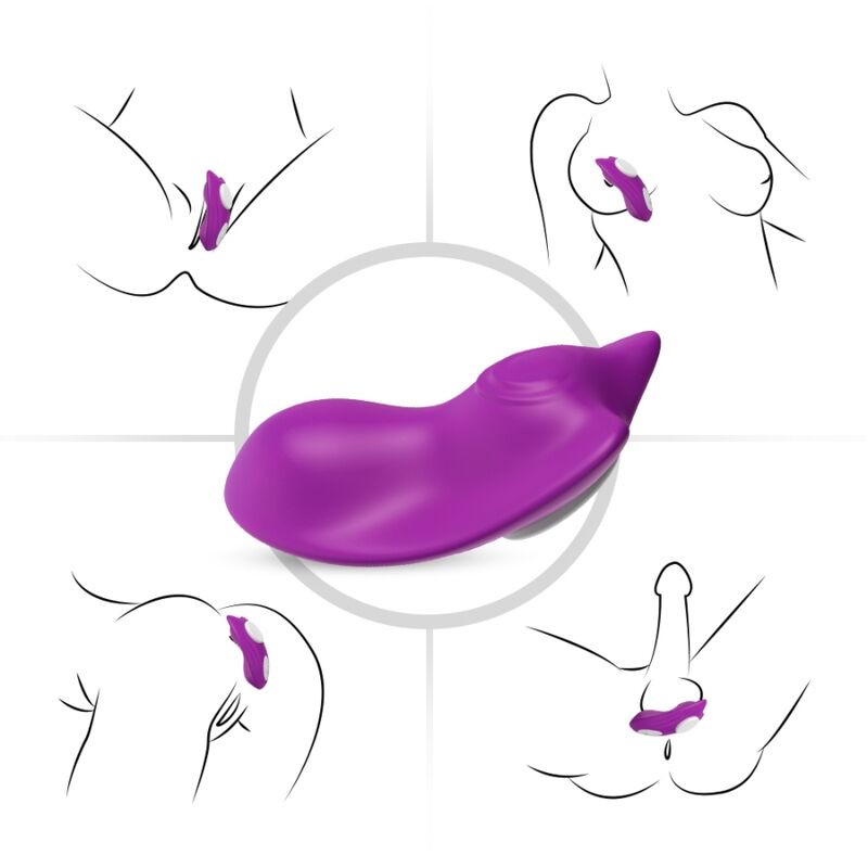 ARMONY - CALÇA VIBRADORA BUTTERFLY WEARABLE CONTROLE REMOTO ROXO - Toys "n" Us