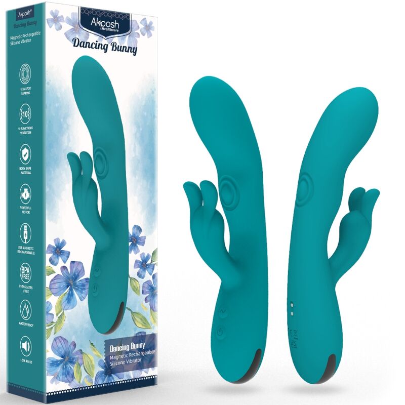 ARMONY - DANCING BUNNY VIBRATOR RABBIT 10 SPEEDS GREEN - Toys "n" Us